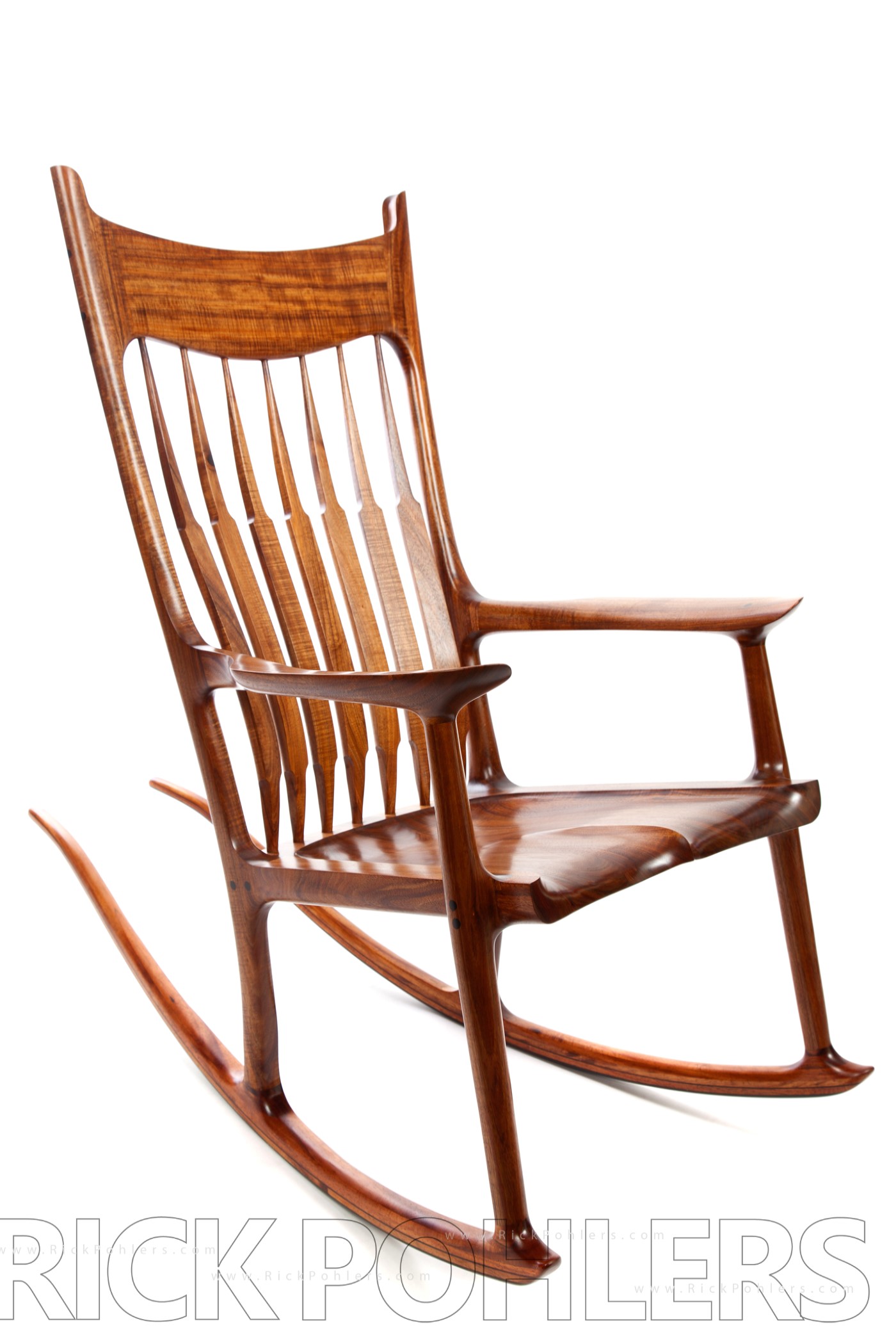 Sam Maloof Inspired Rocking Chair