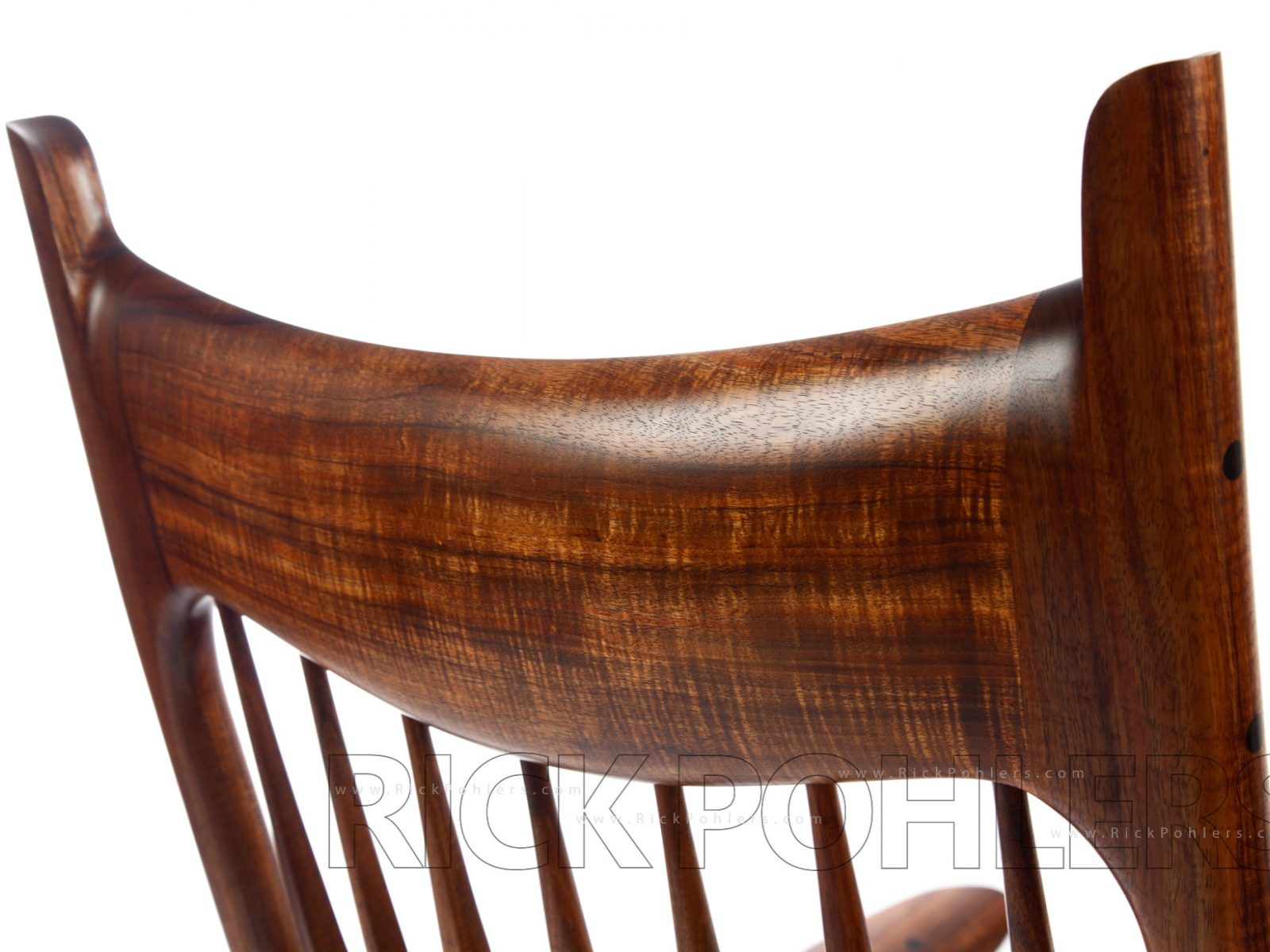 Rick Pohlers Dark Wood Long Tail Rocker